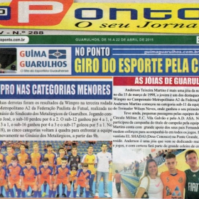 WIMPRO - MENORES - CAMPEÃO SUB-12  METROPOLITANO A2 2015