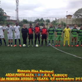 CAMPEONATO DA PRIMEIRA DIVISÃO-2015 - ULAFA - 
