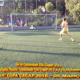 16º COPA CECAP 2016 - BOTAFOGO JAÇANÃ É  O GRANDE CAMPEÃO VENCEU POR 3 X 0 A EQUIPE DO BOM GOLE/L3  