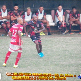  17ª COPA CECAP -  TIRADENTES É O GRANDE CAMPEÃO 