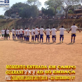 CHAMPIONS LEAGUE MASTER 2017 - GUARANI DO LAVRAS É O GRANDE CAMPEÃO