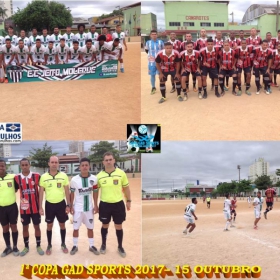 1ª COPA GAD SPORTS 2017 - Após reunião Dirigentes resolvem não continuar a Copa