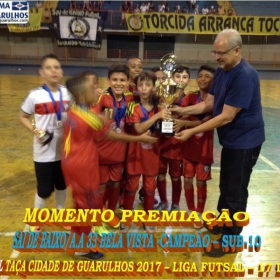 TAÇA CIDADE DE GUARULHOS 2017 - LIGA DE FUTSAL 