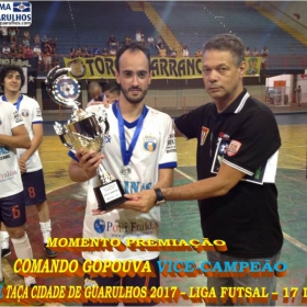 TAÇA CIDADE DE GUARULHOS 2017 - LIGA DE FUTSAL 