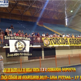 TAÇA CIDADE DE GUARULHOS 2017 - LIGA DE FUTSAL 