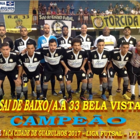 TAÇA CIDADE DE GUARULHOS 2017 - LIGA DE FUTSAL 