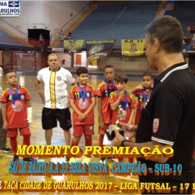 TAÇA CIDADE DE GUARULHOS 2017 - LIGA DE FUTSAL 