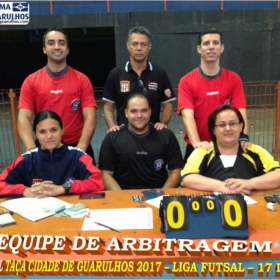 TAÇA CIDADE DE GUARULHOS 2017 - LIGA DE FUTSAL 