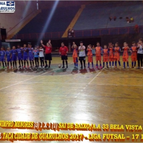 TAÇA CIDADE DE GUARULHOS 2017 - LIGA DE FUTSAL 