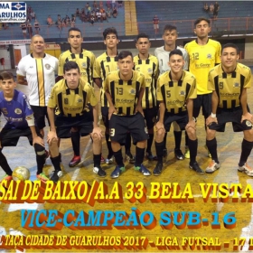 TAÇA CIDADE DE GUARULHOS 2017 - LIGA DE FUTSAL 