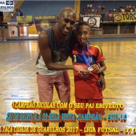TAÇA CIDADE DE GUARULHOS 2017 - LIGA DE FUTSAL 