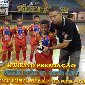 TAÇA CIDADE DE GUARULHOS 2017 - LIGA DE FUTSAL 