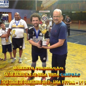 TAÇA CIDADE DE GUARULHOS 2017 - LIGA DE FUTSAL 
