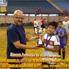 TAÇA CIDADE DE GUARULHOS 2017 - LIGA DE FUTSAL 