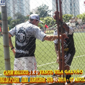 3ª COPA GUIMAGUARULHOS 40 E 50 ANOS - 2018 - SINDICATO E CAPIM MALUCO OS GRANDES CAMPEÕES 