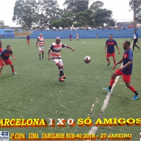 3ª COPA GUIMAGUARULHOS 40 E 50 ANOS - 2018 - SINDICATO E CAPIM MALUCO OS GRANDES CAMPEÕES 