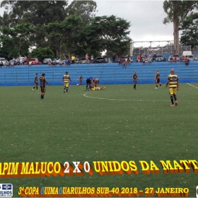 3ª COPA GUIMAGUARULHOS 40 E 50 ANOS - 2018 - SINDICATO E CAPIM MALUCO OS GRANDES CAMPEÕES 