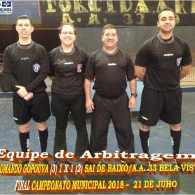  LIGA GUARULHENSE DE FUTSAL - COMANDO GOPOUVA -CAMPEÃO