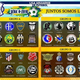 LIGA ARUJAENSE DE FUTEBOL - SERIE B 2018