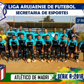 LIGA ARUJAENSE DE FUTEBOL - SERIE B 2018