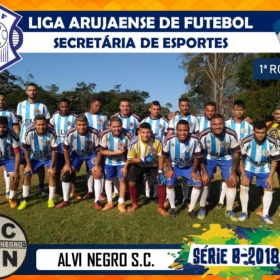 LIGA ARUJAENSE DE FUTEBOL - SERIE B 2018
