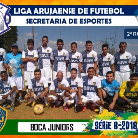 LIGA ARUJAENSE DE FUTEBOL - SERIE B 2018