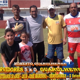 SERVIDORES 50 ANOS -UNIÃO DOS SERVIDORES - CAMPEÃO