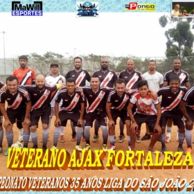 2º CAMPEONATO DE VETERANOS 35 ANOS - LIGA DO SÃO JOÃO 2018