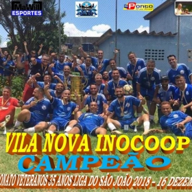 2º CAMPEONATO DE VETERANOS 35 ANOS - LIGA DO SÃO JOÃO 2018