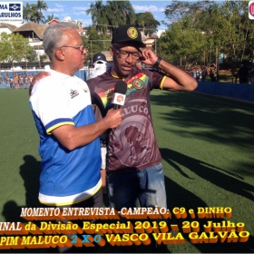DIVISÃO ESPECIAL - 2019 - ULAFA -  FINAL