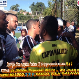 DIVISÃO ESPECIAL - 2019 - ULAFA -  FINAL