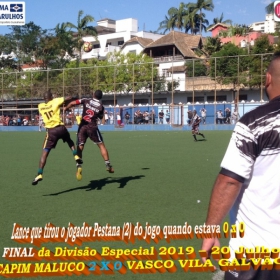DIVISÃO ESPECIAL - 2019 - ULAFA -  FINAL