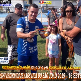 3ª COPA VETERANOS -35 ANOS -LIGA SÃO JOÃO