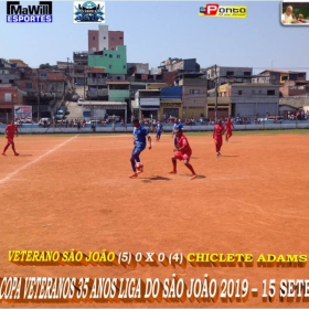 3ª COPA VETERANOS -35 ANOS -LIGA SÃO JOÃO