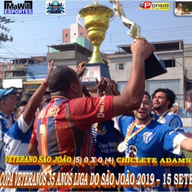 3ª COPA VETERANOS -35 ANOS -LIGA SÃO JOÃO