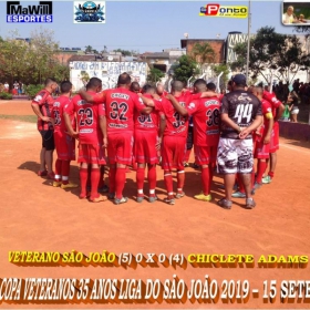 3ª COPA VETERANOS -35 ANOS -LIGA SÃO JOÃO