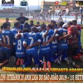 3ª COPA VETERANOS -35 ANOS -LIGA SÃO JOÃO