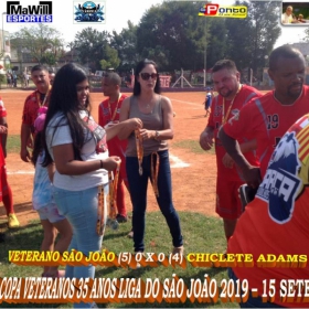 3ª COPA VETERANOS -35 ANOS -LIGA SÃO JOÃO