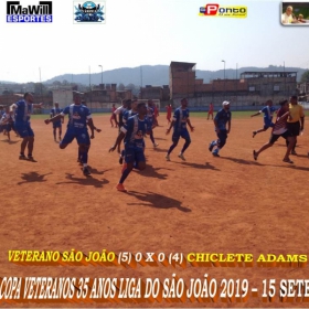 3ª COPA VETERANOS -35 ANOS -LIGA SÃO JOÃO