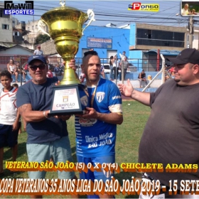 3ª COPA VETERANOS -35 ANOS -LIGA SÃO JOÃO