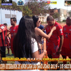 3ª COPA VETERANOS -35 ANOS -LIGA SÃO JOÃO