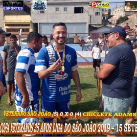 3ª COPA VETERANOS -35 ANOS -LIGA SÃO JOÃO
