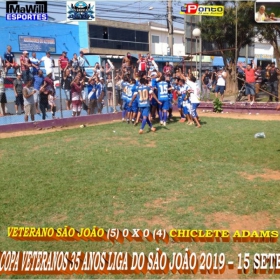 3ª COPA VETERANOS -35 ANOS -LIGA SÃO JOÃO