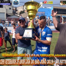 3ª COPA VETERANOS -35 ANOS -LIGA SÃO JOÃO