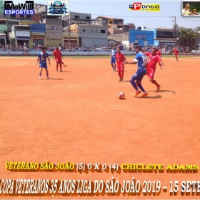 3ª COPA VETERANOS -35 ANOS -LIGA SÃO JOÃO