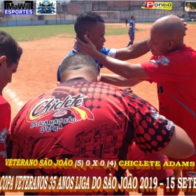 3ª COPA VETERANOS -35 ANOS -LIGA SÃO JOÃO