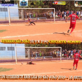 3ª COPA VETERANOS -35 ANOS -LIGA SÃO JOÃO