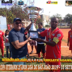 3ª COPA VETERANOS -35 ANOS -LIGA SÃO JOÃO