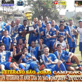 3ª COPA VETERANOS -35 ANOS -LIGA SÃO JOÃO
