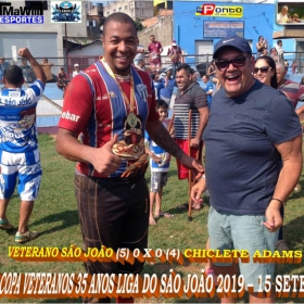 3ª COPA VETERANOS -35 ANOS -LIGA SÃO JOÃO